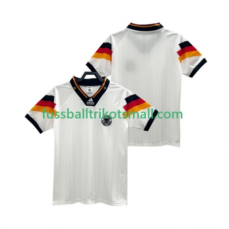 Fußballtrikots Deutschland 1992 Retro Kurzarm Heimtrikotsatz kaufen